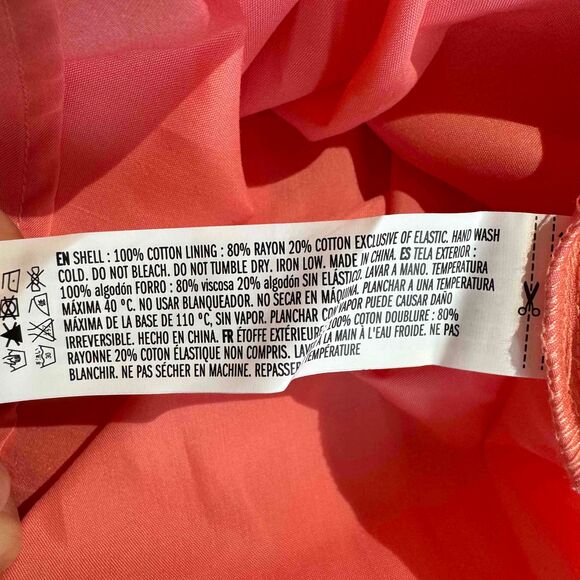 NWT Hyacinth House Tuckernuck Pink Puff Sleeve Crew Neck Babydoll Dress Small - Picture 12 of 15